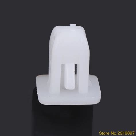 New Arrival Pcs White Square Car Body Plastic Push Pin Rivet