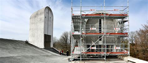 Chapelle De Ronchamp Le Chantier De Restauration Et Les Animations