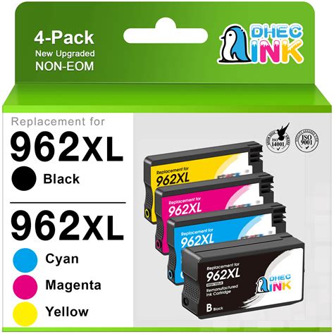 Hp 962xl 4 Pack Ink Cartridge Combo For Officejet Pro 9010 9025 9015