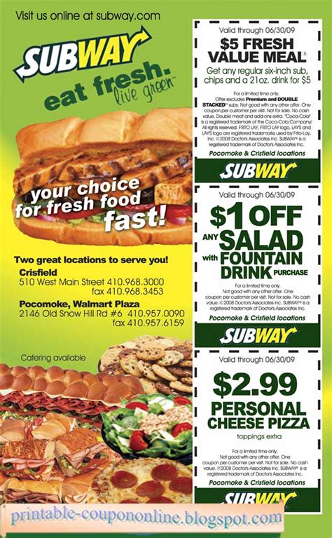 April 2025 Subway Coupons Cordy Zilvia