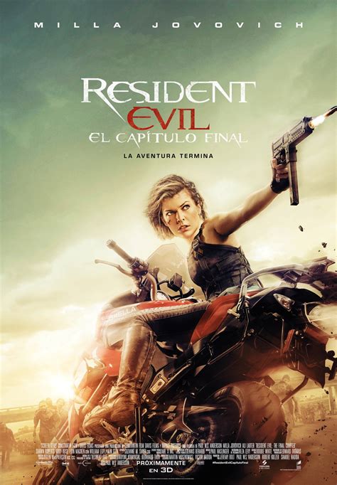 Resident Evil El Capítulo Final Película 2016 Mx