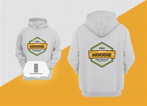 Free Men's Hoodie T-shirt Mockup PSD File - Good Mockups