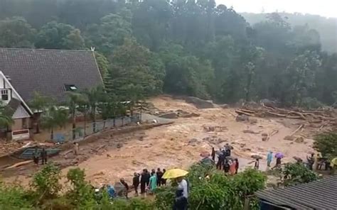 Heavy Rains Trigger Landslides At Several Places In Wayanad District