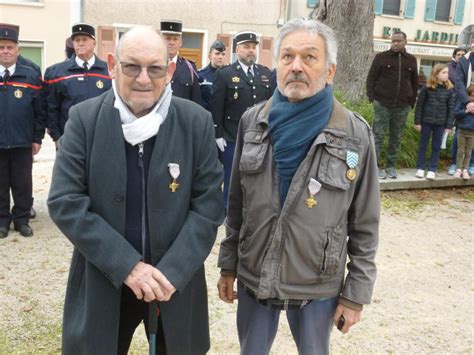 Solaize Les deux derniers anciens combattants dAlgérie de la commune