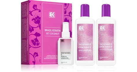 Brazil Keratin Set Coconut подаръчен комплект за увредена коса