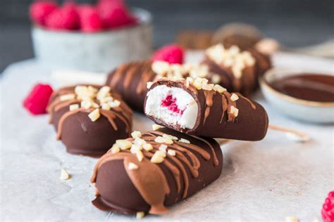 Glutenfreies Und Veganes Kokos Himbeer Eis Am Stiel