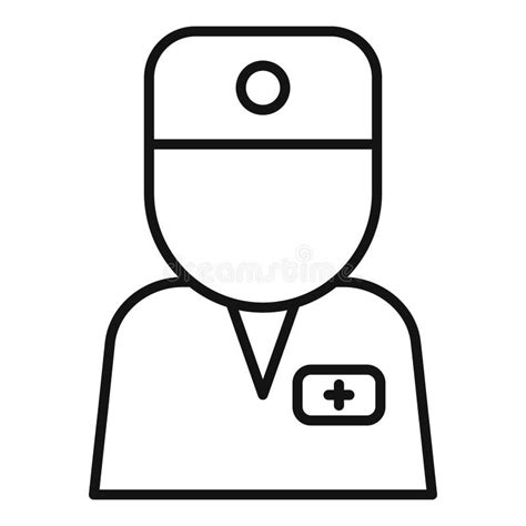 Medical Doctor Uniform Icon Showing Healthcare Professional Stock