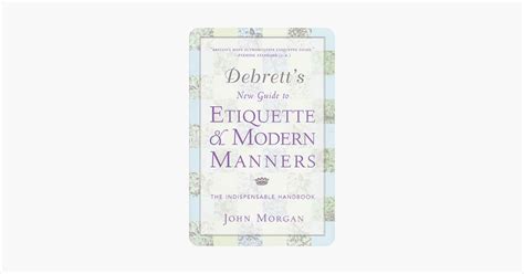 ‎Debrett's New Guide to Etiquette and Modern Manners on Apple Books