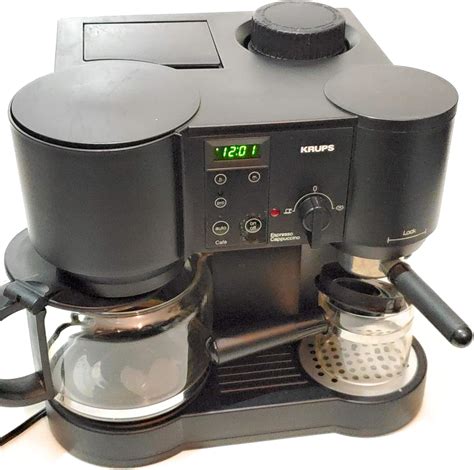 Krups 867 42 Il Caffe Bistro 10 Cup Coffee4 Cup Espresso Maker Discontinued