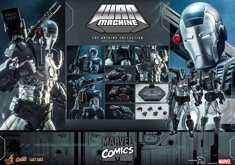 Action Figure Máquina de Combate War Machine Homem De Ferro Marvel