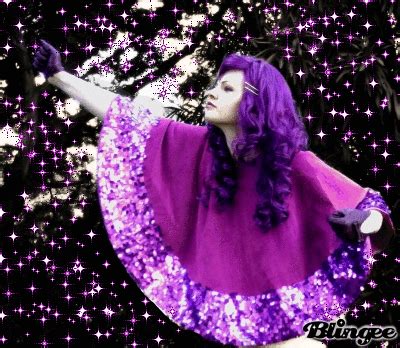 guys im a super hero purple glitter gif | WiffleGif