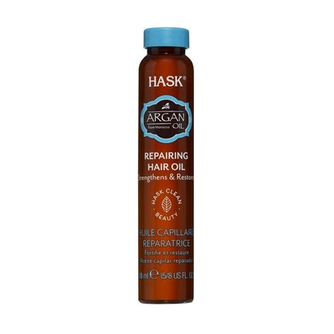 Hask Argan Oil Aceite Abrillantador Y Reparador Del Cabello Solnatur