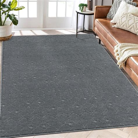 Glowsol X Large Area Rugs For Living Room High Low Pile Shag Rug