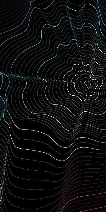 Topographic Outline Black Hd Wallpaper Peakpx