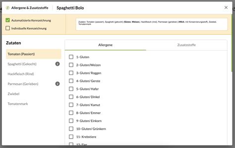 Allergenkennzeichnung Allergene Liste Zum Ausdrucken Archive