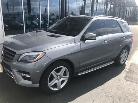 Certified Pre Owned 2015 Mercedes Benz Ml Class Ml350 Suv In Kitchener