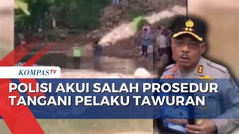 Kapolda Sumbar Sebut Ada Kesalahan Prosedur Tangani Tawuran Terkait