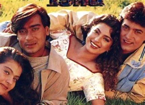 Ishq Turns Kajol Shares Nostalgic Throwback With Ajay Devgn Aamir