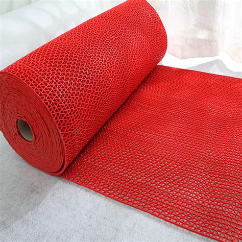 Cutout pad pvc plastic floor mats slip resistant mats waterproof pad mesh mats slip resistant ...