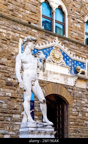 Estatua de David Michelangelo Famosa escultura de mármol en la Galería