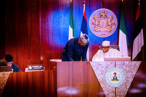 Buhari Swears In Justice Olukayode Ariwoola As CJN Photos Politics