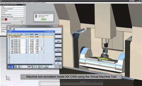 Machine Tool Simulation The Virtual Machine Inside Nx Cam Siemens