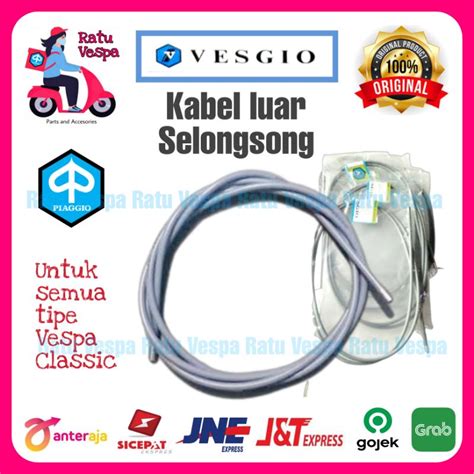 Jual Kabel Luar Selongsong Gigi Gas Rem Kopling Vespa VESGIO Shopee