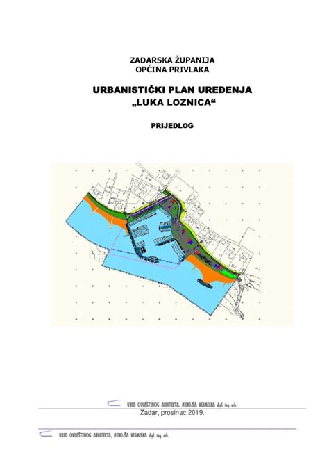 Pdf Urbanisti Ki Plan Ure Enja Luka Loznica Privlaka