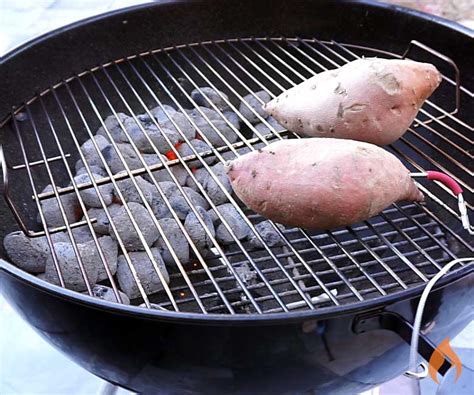 Grilled Sweet Potatoes With Roasted Marshmallows Girls Can Grill