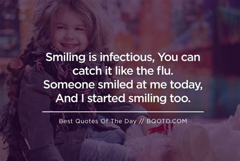 Infectious Smile Quotes