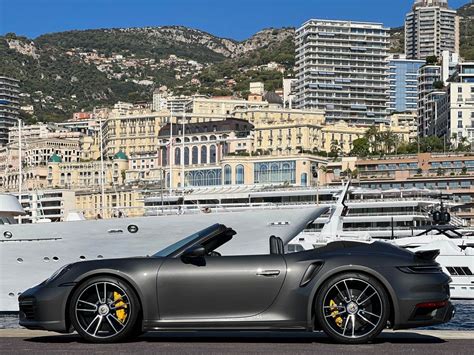 Porsche 911 TYPE 992 TURBO S CABRIOLET PDK 650 CV MONACO Occasion