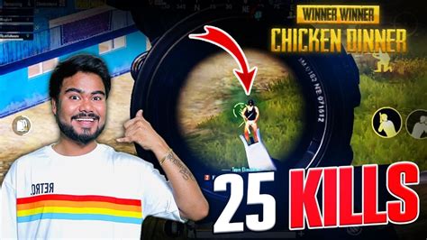 25 Kill Chicken Dinner YouTube