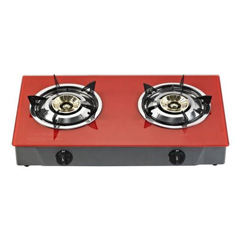 table gas stove toughened glass panel copper cover kw rated