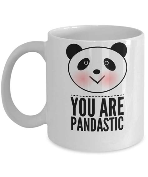 Panda Coffee Mug Best Friend Gifts Panda Gifts Panda Gifts for Women