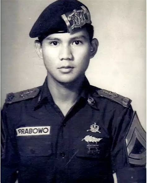 11 Portraits Of Prabowo Subianto S Transformation From Time To Time