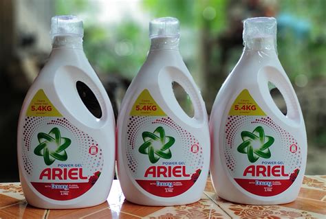 Ariel Power Gel Liquid Detergent With Downy Passion By Ariel Review