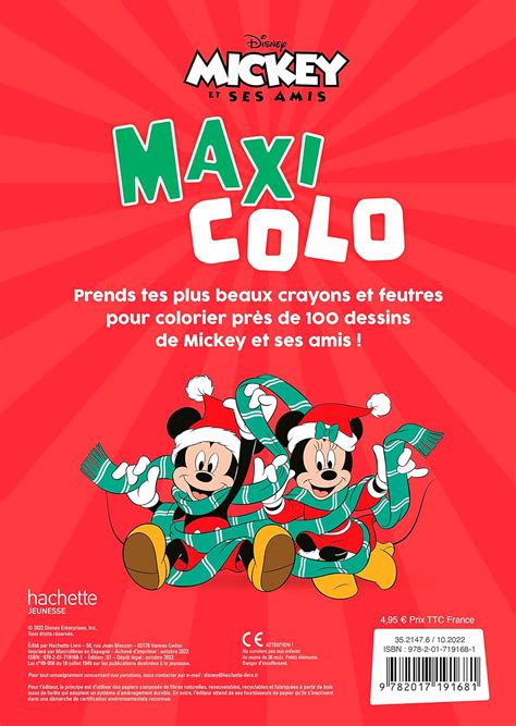 Hachette Disney Mickey Maxi Colo No L Playone