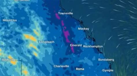 Queensland Weather Flood Warning Ahead Of Widespread Rain Severe