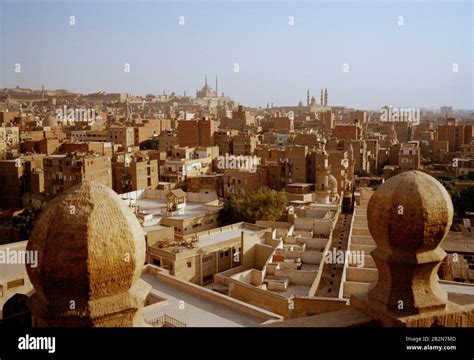 Travel Photography Cityscape View Over The Islamic Fatimid Districts