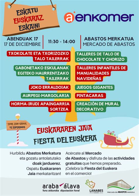 Disfruta De La Fiesta Del Euskera En El Mercado De Abastos Aenkomer