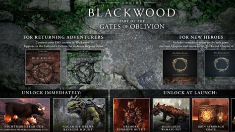 The Elder Scrolls Online: Blackwood Release Date, preorder and more