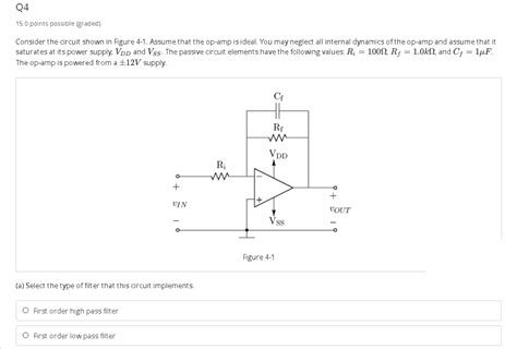 Solved 15 0 Points Possible Graded Consider The Circuit Chegg