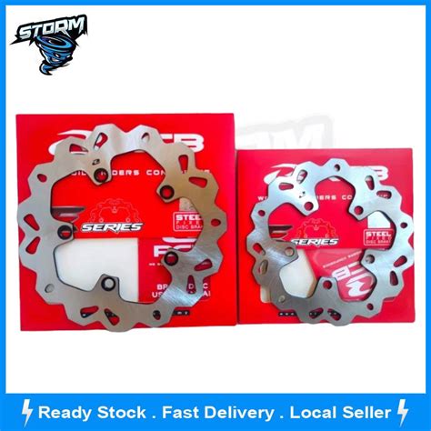 RCB RACING BOY FRONT REAR DISC BRAKE PLATE E SERIES YAMAHA Y15 Y15ZR