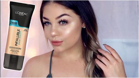 New L Oreal Pro Glow Foundation First Impression Review Demo