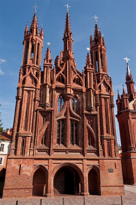 St Anne S Church And The Church Of The Bernardine Monastery In Vilnius