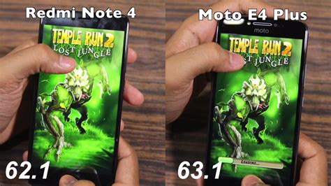 Moto E4 Plus Vs Redmi Note 4 Speed Test Multitasking And NAND Storage