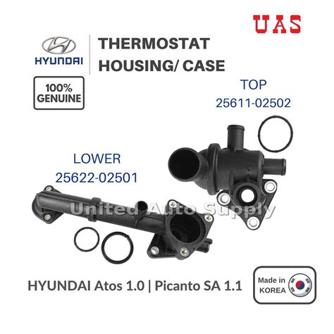 Thermostat Housing Case For Hyundai Atos Picanto Sa