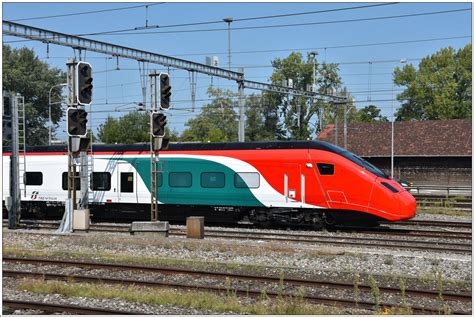 Giruno RABe 501 004 In Rorschach Fotografiert Aus Dem Zug Der RHB