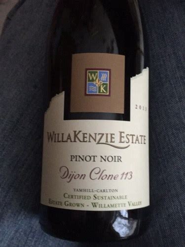 Willakenzie Estate Dijon Clone Pinot Noir Vivino Us