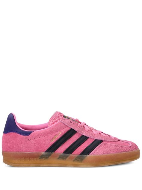 Adidas Gazelle Indoor Suede Sneakers - Pink | Editorialist